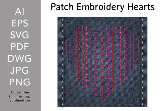 Patch Embroidery Heart Review